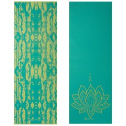 GAIAM MATA DO JOGI DWUSTRONNA TURQUOISE LOTUS 6 MM 62344