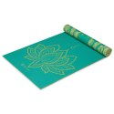 GAIAM MATA DO JOGI DWUSTRONNA TURQUOISE LOTUS 6 MM 62344 GAIAM MATA DO JOGI DWUSTRONNA TURQUOISE LOTUS 6 MM 62344
