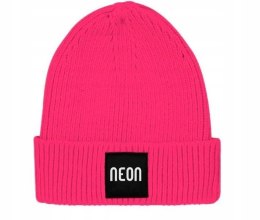 CZAPKA NEON COSTA PINK FLUO RÓŻOWA