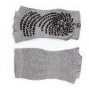 GAIAM SKARPETKI ANTYPOŚLIZGOWE DO JOGI SZARE BEZ PALCÓW DWUPAK 63708 GAIAM SKARPETKI ANTYPOŚLIZGOWE DO JOGI SZARE BEZ PALCÓW DWUPAK 63708
