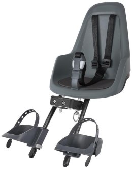 Fotelik rowerowy Bobike GO MINI macaron grey