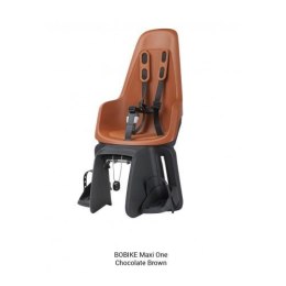 Fotelik rowerowy Bobike ONE maxi 1P-E BD chocolate brown