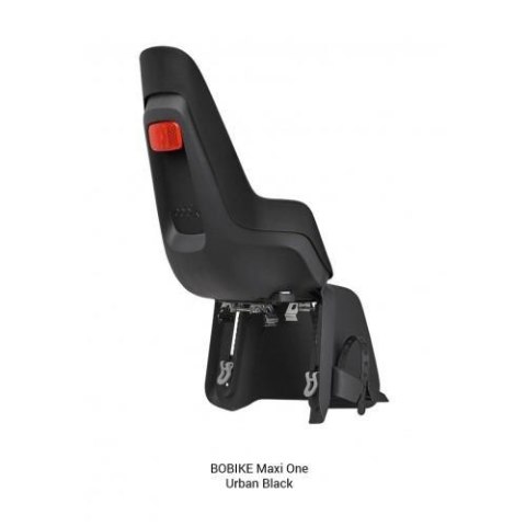 Fotelik rowerowy Bobike ONE maxi 1P-E BD urban black Fotelik rowerowy Bobike ONE maxi 1P-E BD urban black