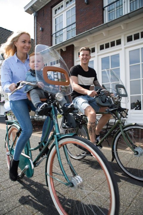 Fotelik rowerowy Bobike ONE mini chocolate brown Fotelik rowerowy Bobike ONE mini chocolate brown