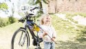 Fotelik rowerowy Bobike ONE mini snow white Fotelik rowerowy Bobike ONE mini snow white