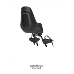 Fotelik rowerowy Bobike ONE mini urban black