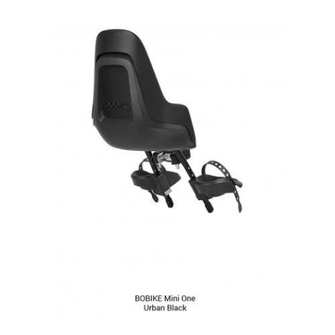 Fotelik rowerowy Bobike ONE mini urban black Fotelik rowerowy Bobike ONE mini urban black