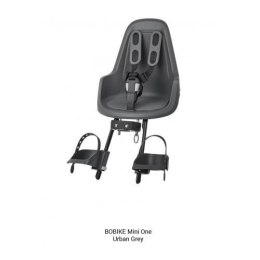 Fotelik rowerowy Bobike ONE mini urban grey