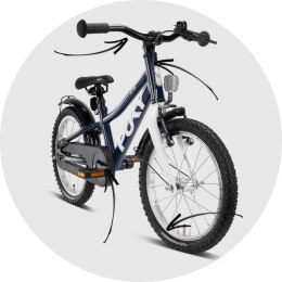 ROWER DZIECIĘCY PUKY CYKE 16-1 Alu racingblue/white 4403