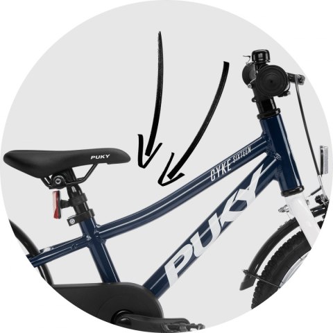 ROWER DZIECIĘCY PUKY CYKE 16-1 Alu racingblue/white 4403 ROWER DZIECIĘCY PUKY CYKE 16-1 Alu racingblue/white 4403