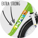 ROWER DZIECIĘCY PUKY Steel 18 KIWI/BIAŁY 4117